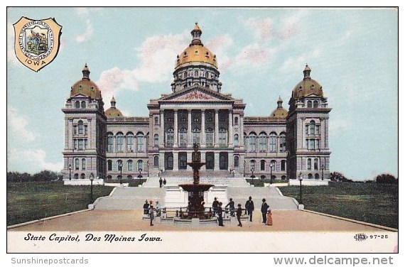 State Capitol Des Moines Iowa - Des Moines