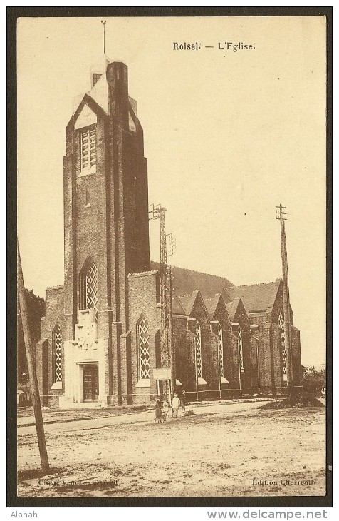 ROISEL L'Eglise (Chevreuil) Somme (80) - Roisel