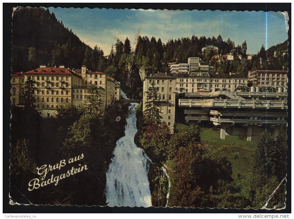 Bad Gastein-waterfall-circulated,perfect Condition - Bad Gastein