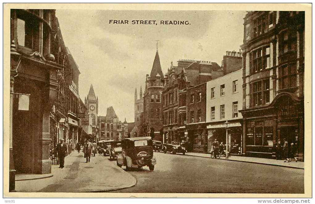 Royaume-Uni - Voitures - Automobile - Angleterre - Berkshire - Friar Street , Reading - état - Reading