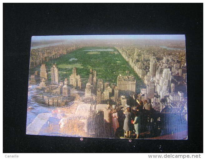 USA-25 / America - Amerika - Amérique /  New York, Central Park And Uptown Manhattan   /  Year 1956   - - Central Park