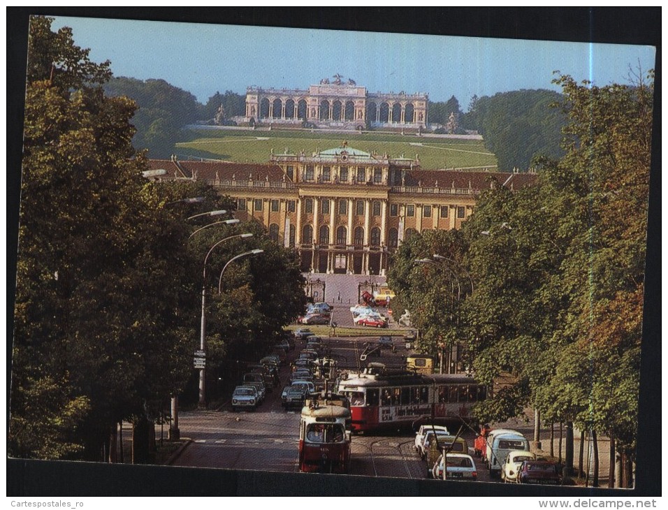 Wien-Vienna-blick Auf Schloss Schonbrunn Und Gloritte-unused,perfect Shape - Schröcken