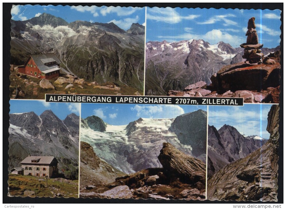 Zillertal-alpenubergang Lapenscharte-used,perfect Shape - Zillertal