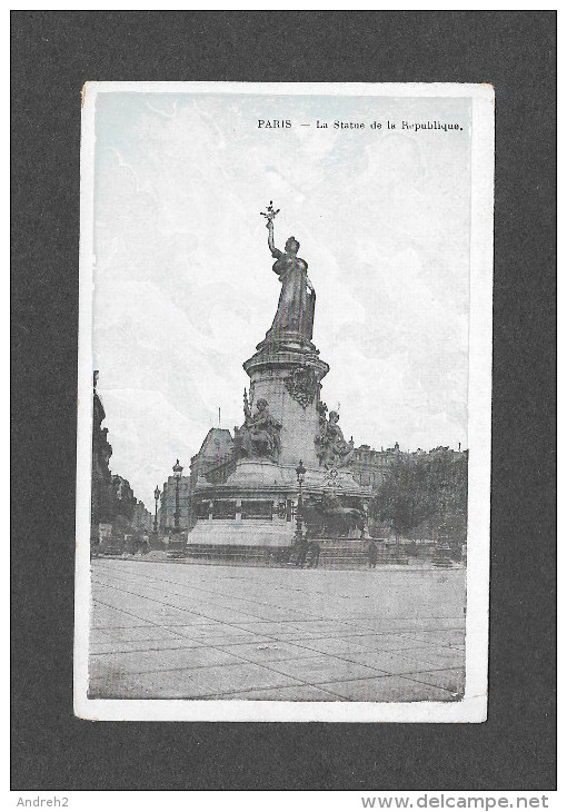 PARIS - FRANCE - LA STATUE DE LA REPUBLIQUE - Statuen