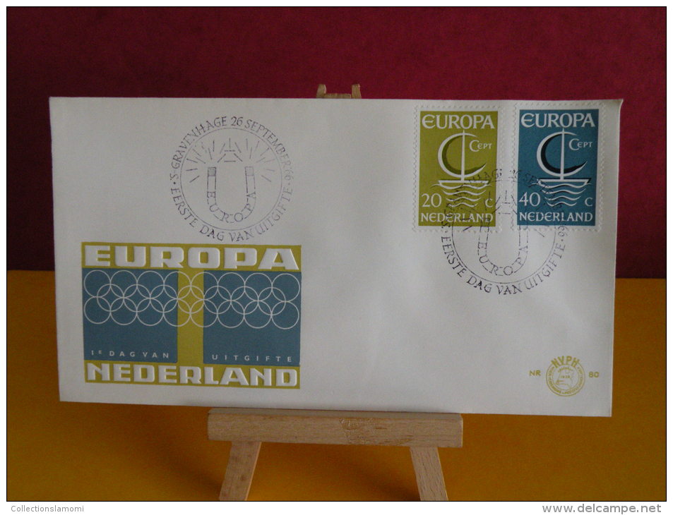 FDC - Pays Bas/Nederland, Europa CEPT - Gravenhage 26.9.1966 - 1er Jour, - 1966