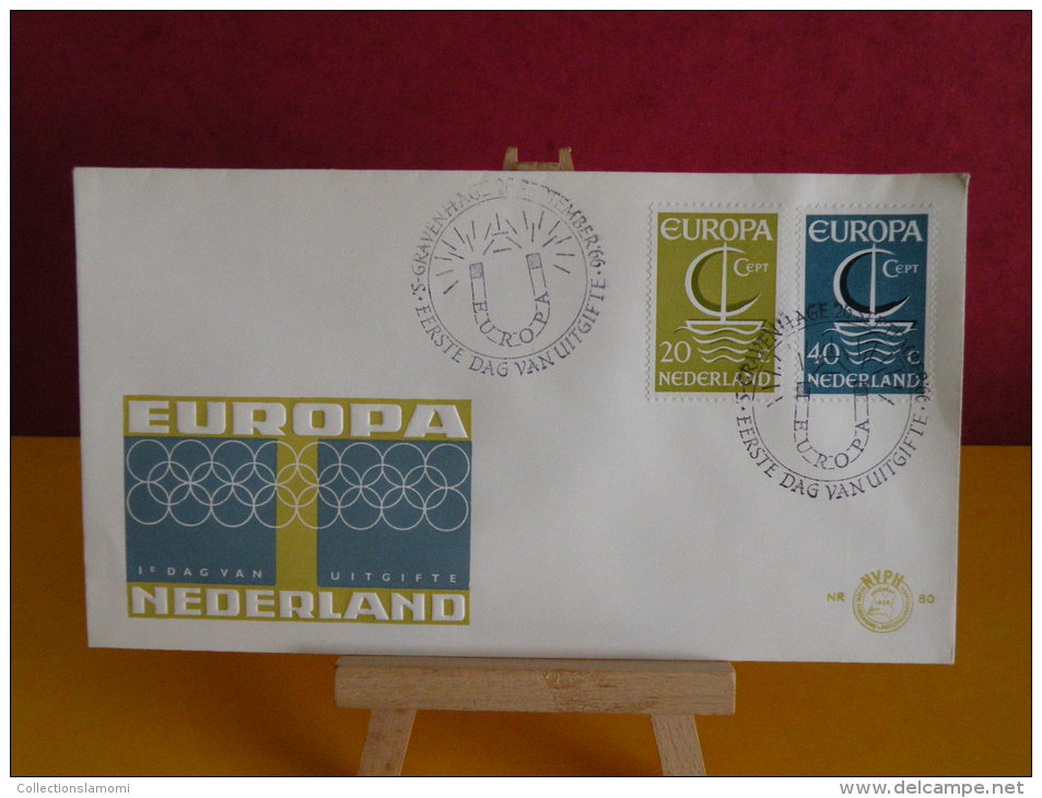 FDC - Pays Bas/Nederland, Europa CEPT - Gravenhage 26.9.1966 - 1er Jour, - 1966