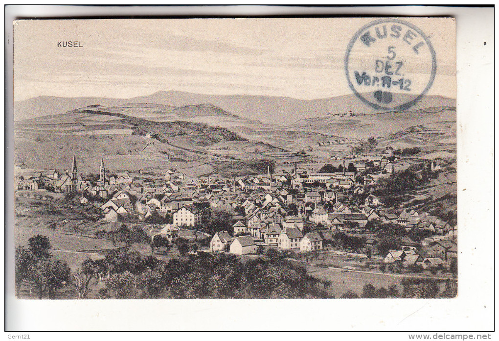 6798 KUSEL, Panorama, 1919 - Kusel