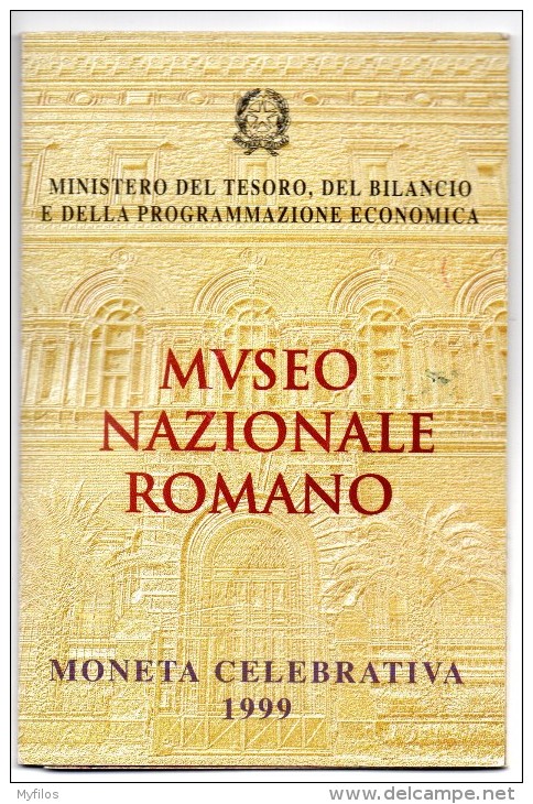 1999 ITALIA MUSEO NAZIONALE ROMANO LIRE 2000 ARG FDC - Commemorative