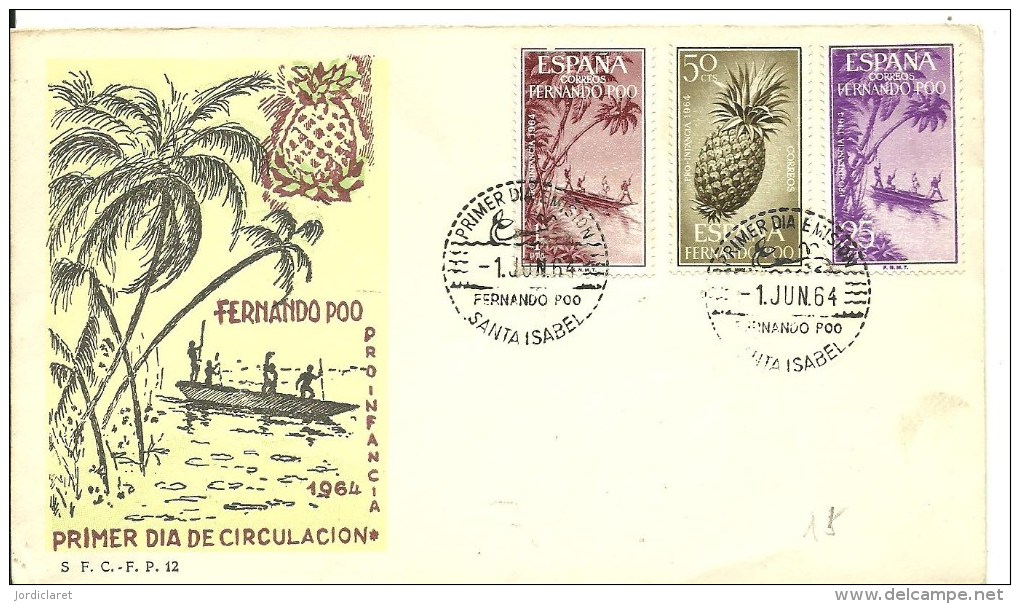 FDC 1964 - Fernando Poo