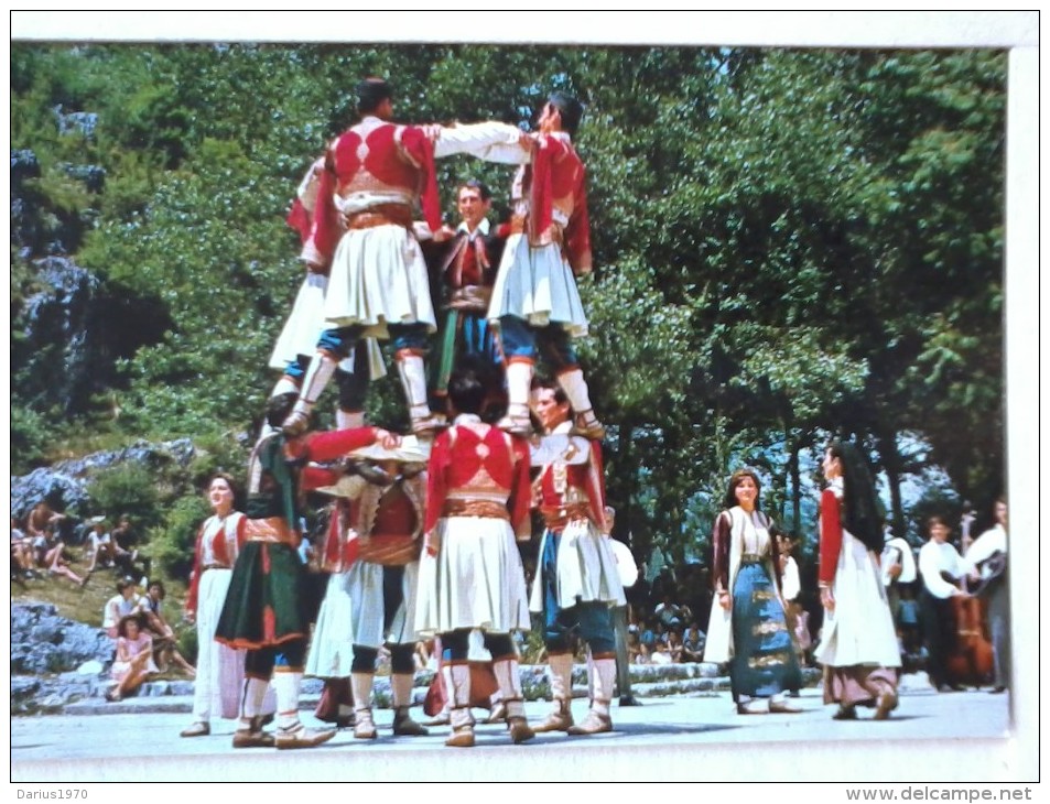 Cart. -   Costumi  Popolari Di Corpo Di Ballo. ( Foto ) - Moda