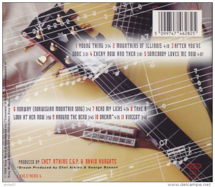CD - CHET ATKINS - Read My Lick - Hit-Compilations