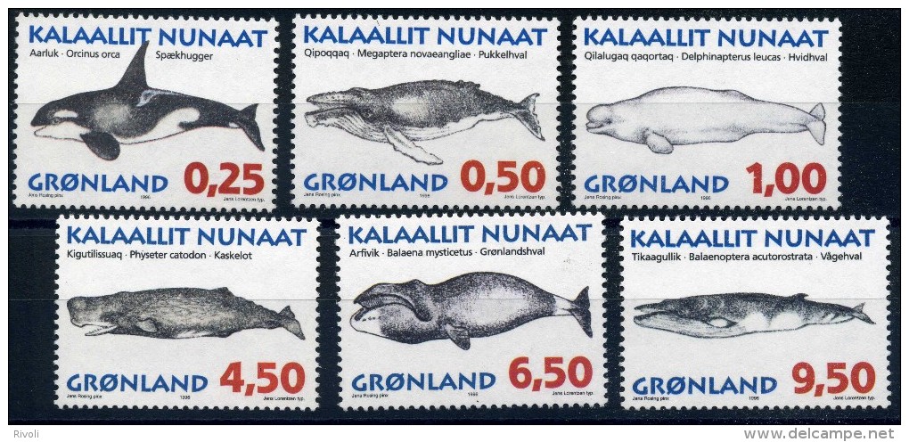 DANEMARK - GROELAND YVERT N° 266 à 271 - NEUF**1996 A SAISIR - Unused Stamps