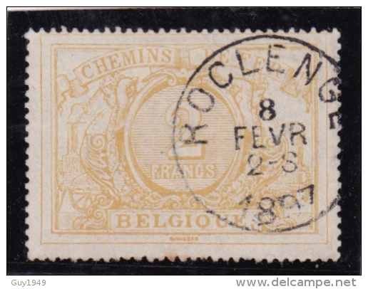 TR 14     COTE  95   STEMPEL CACHET ROCLENGE 1897        40 € - Used