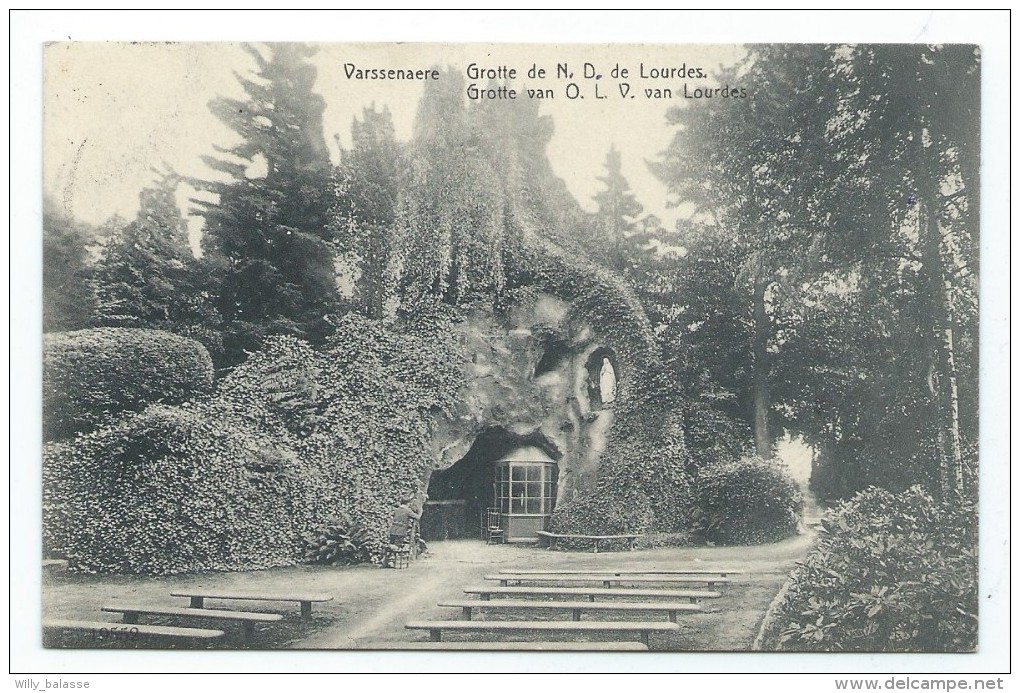 Carte Postale - VARSENARE - VARSSENAERE - Grotte De N-D De Lourdes - CPA  // - Jabbeke