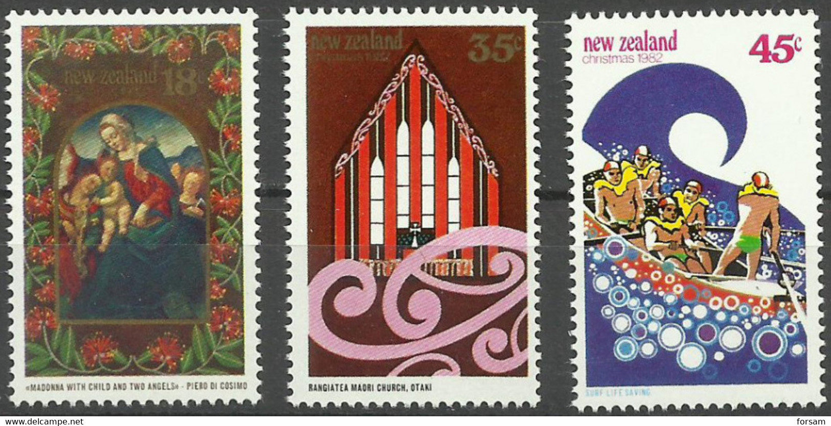 NEW ZEALAND..1982..Michel # 852-854...MNH. - Unused Stamps