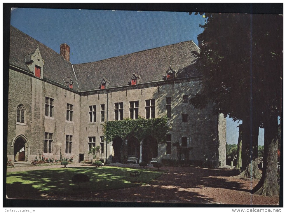 Ecaussinnes-lalaing-fortified Castle-courtyard-unused,perfect Shape - Ecaussinnes