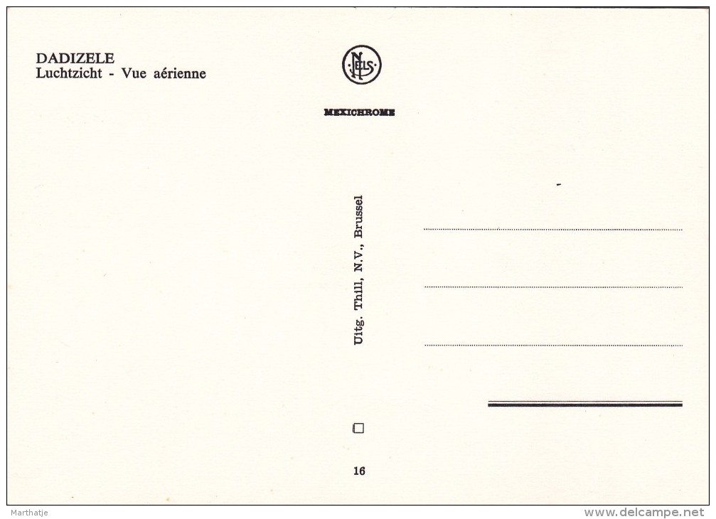16 - Dadizele - Luchtzicht - Vue Aérienne - Moorslede