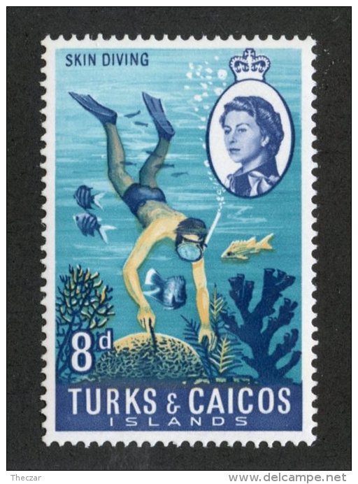 W2114  Turks 1967  Scott #164*   Offers Welcome! - Turcas Y Caicos