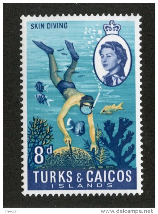 W2115  Turks 1967  Scott #164*   Offers Welcome! - Turcas Y Caicos