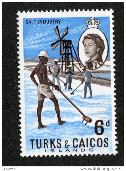 W2118  Turks 1967  Scott #163*   Offers Welcome! - Turcas Y Caicos