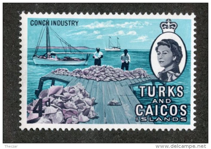 W2122  Turks 1967  Scott #162*   Offers Welcome! - Turcas Y Caicos