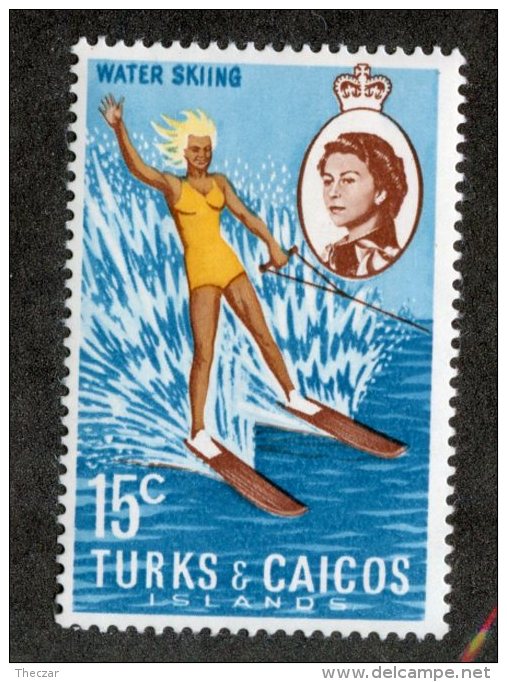 W2144  Turks 1971  Scott #225*   Offers Welcome! - Turcas Y Caicos