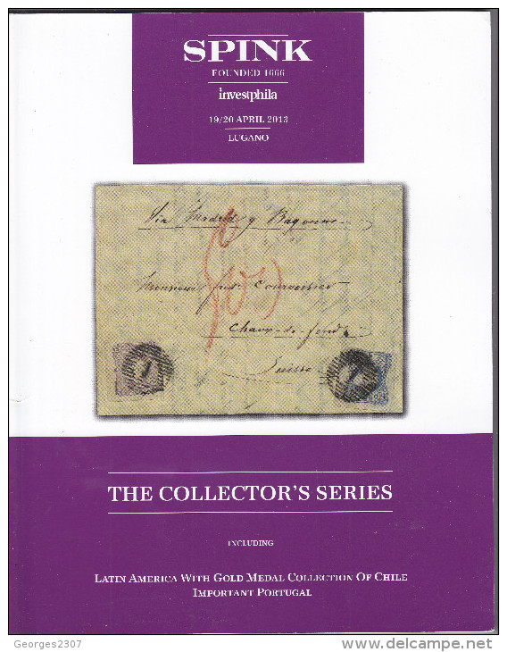 Catalogue De Ventes: SPINK- The Collector's Séries- Nombreuses Photos-128 Pages Recto/verso - Catalogues For Auction Houses