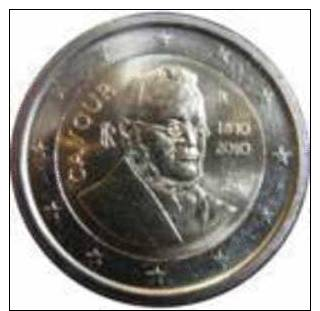 2 Euro 2010 ITALIE "200 Ans De La Naissance Camillo Benso, Comte De Cavour" UNC - Italie