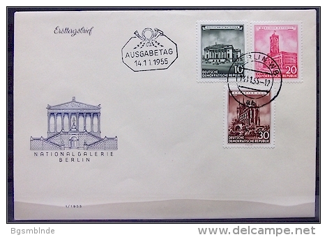 DDR 491-496 FDC Wiederhergestellte Historische Bauwerke - Autres & Non Classés