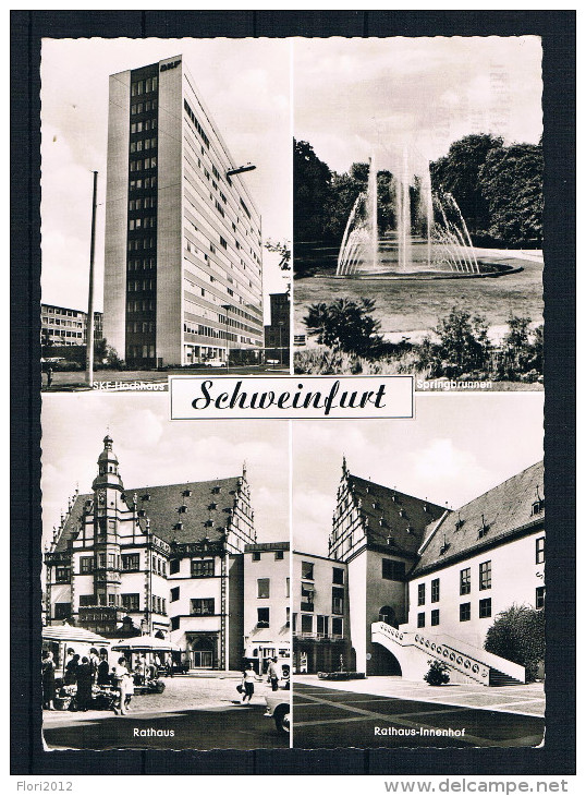 (775) AK Schweinfurt - Mehrbildkarte - Schweinfurt