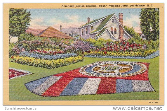 American Legion Emblem Roger Williams Park Providence Rhode Island - Providence