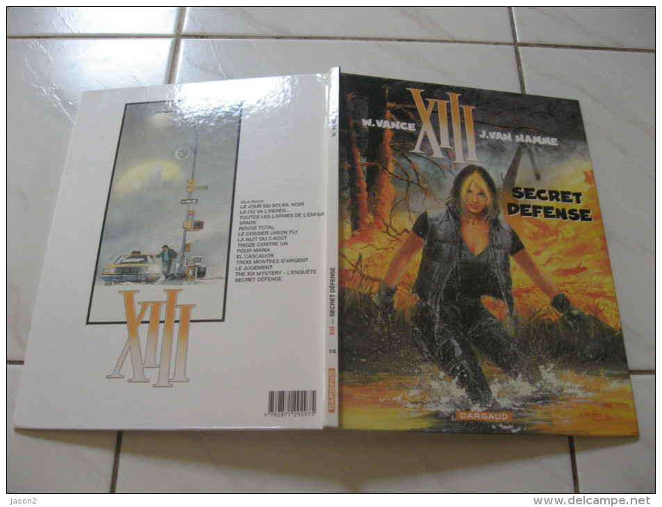 BD XIII SECRET DEFENSE EO 2000 Tome14 - XIII