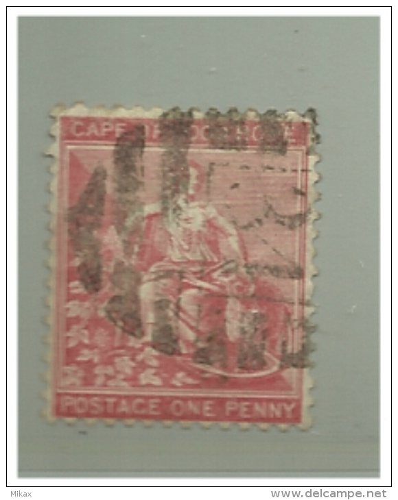 CAPE OF GOOD HOPE - Used Stamp - 1 Penny - Scot 16 - Cape Of Good Hope (1853-1904)