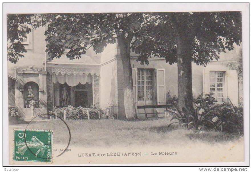 CPA DPT 09 LEZAT SUR LEZE, LE PRIEURE - Lezat Sur Leze