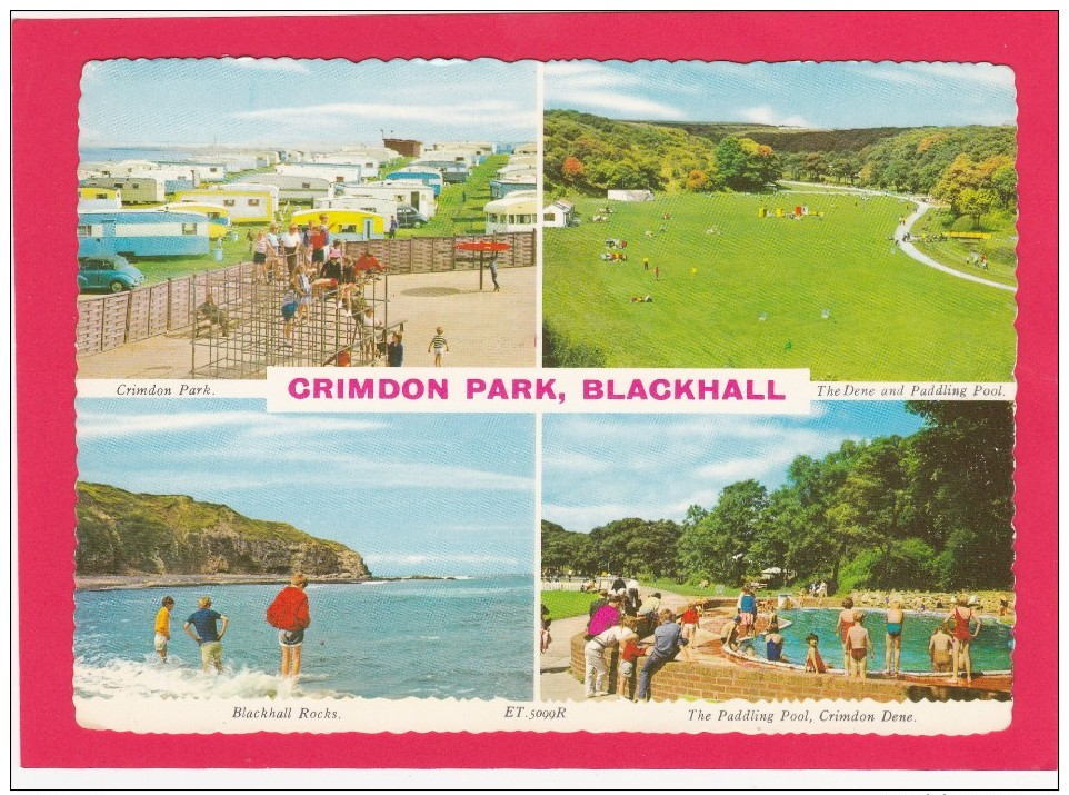 Multi View Of,Crimdon Park, Blackhall, County Durham, England, Posted With Stamp, A11. - Other & Unclassified