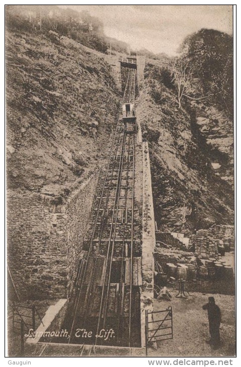 CPA - LYNMOUTH - THE LIFT - Edition F.Frith &amp; Co - Lynmouth & Lynton