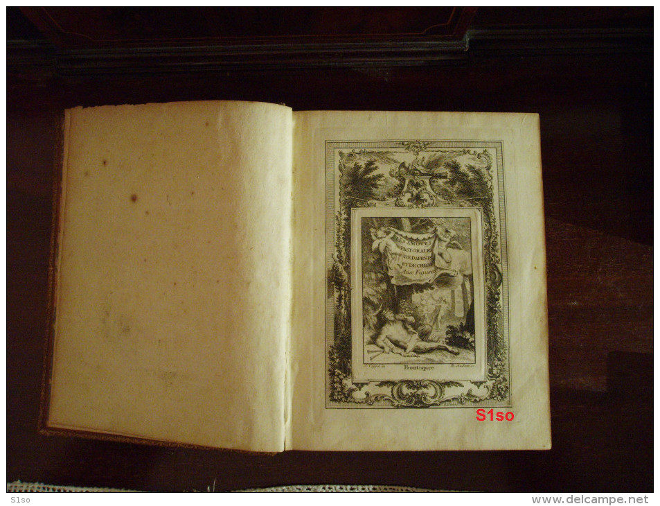 Les Amours Pastorales De Daphnis Et De Chloé Par LONGUS 1757, 4 Eme édition Dite " Du Régent " Imprimée à PARIS - 1701-1800