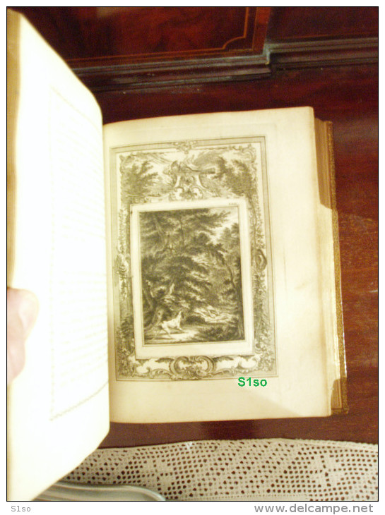 Les Amours pastorales de Daphnis et de Chloé par LONGUS 1757, 4 eme édition dite " du Régent " imprimée à PARIS