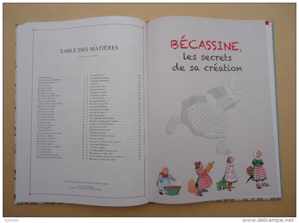 Hachette Collections - ENFANCE De BECASSINE   - Illustrations J.P. PINCHON  - 2012 - Plus Histoire De La Série - Bécassine