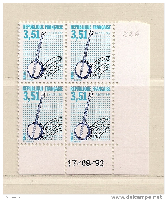 FRANCE ( FCDP - 34 )  1992 N° YVERT ET TELLIER  N° 226     N** - Préoblitérés