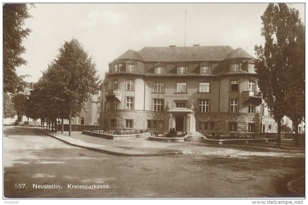 Neustettin Kreissparkasse Szczecinek Ed. Johs Hertzberg - Pommern