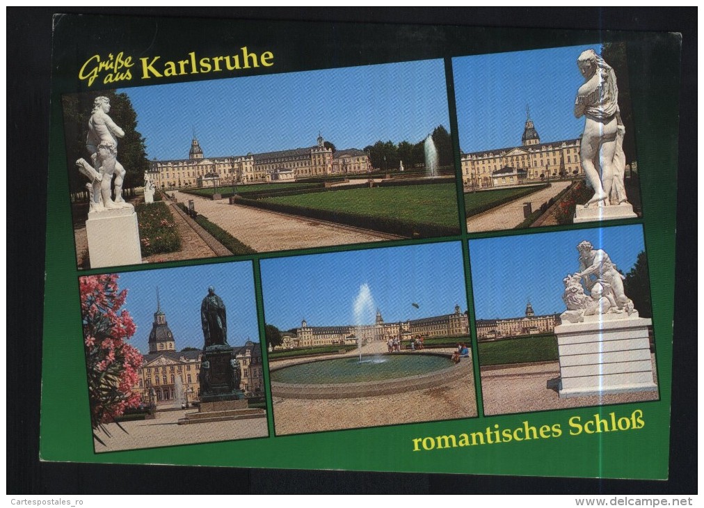 Karlsruhe-circulated,perf Ect Condition - Karlsruhe