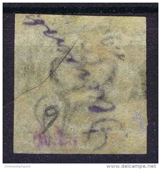 Danmark: 1854 Mi Nr 6  Yv Nr 6 Used   Signed/ Signé/signiert/ Approvato - Oblitérés