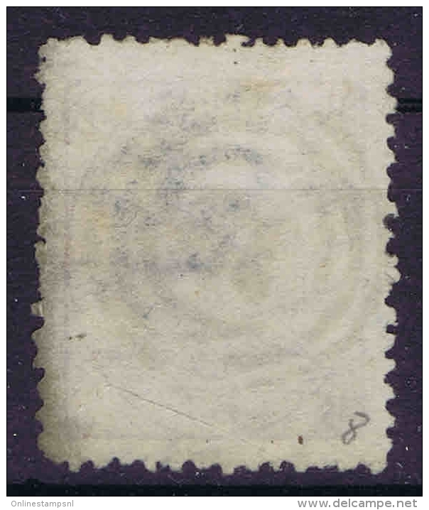 Danmark: 1864  Yv Nr 12 Used   Cancel 33 - Usati