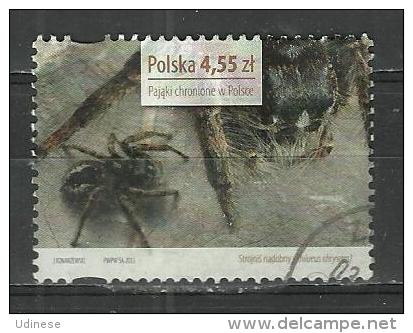 POLAND 2013 - ENDANGERED SPIDER - USED OBLITERE GESTEMPELT USADO - Gebraucht