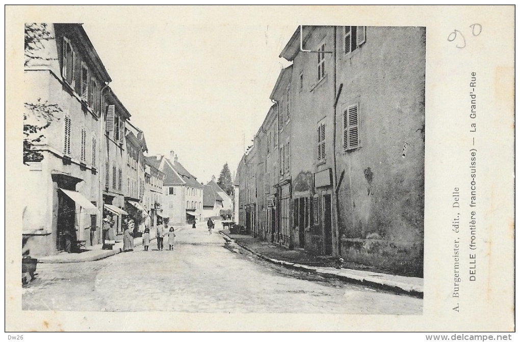 Delle - Frontière Franco-suisse - La Grand´rue - Delle