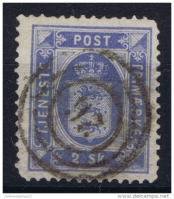 Denmark: Service 1871 Yv Nr 1 Mi Nr 1  Used - Officials