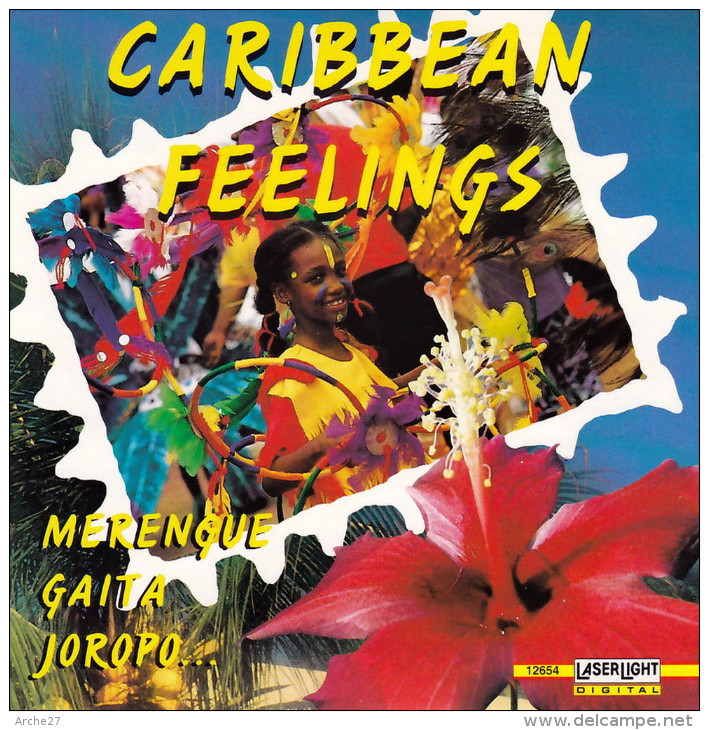 CD - CARIBBEAN FEELLINGS - Merengue Gaita Joropo - Música Del Mundo