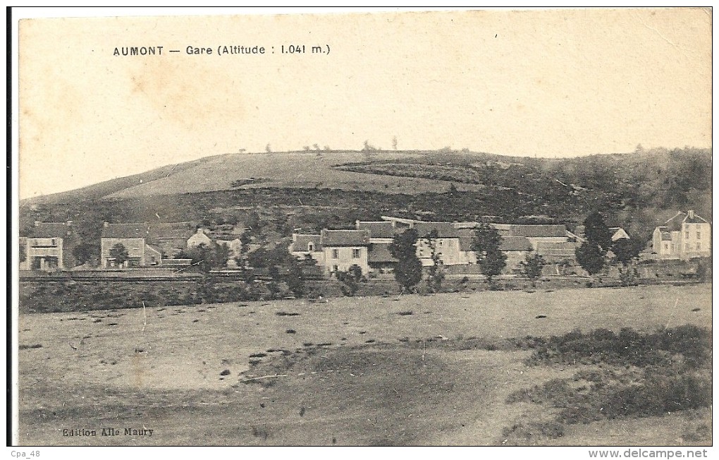 Lozere : Aumont Aubrac, La Gare - Aumont Aubrac