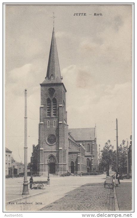 23579g KERK - EGLISE - CHARRETTE à BRAS - Jette - Jette